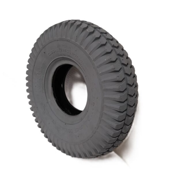 Pneu Plein 3.00-4/260x85/10x3 Noir ou gris – Image 3