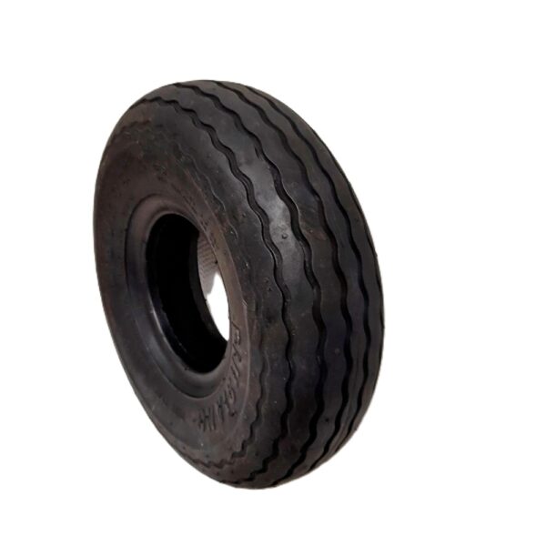 Pneu gonflable 3.00-4/260x85/10x3 noir ou gris – Image 4