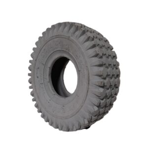 Pneu gonflable 4.10/3.50-4 noir ou gris