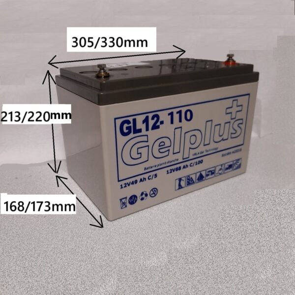 Batterie 12V 96/111Ah - Eligible CPAM / MDPH